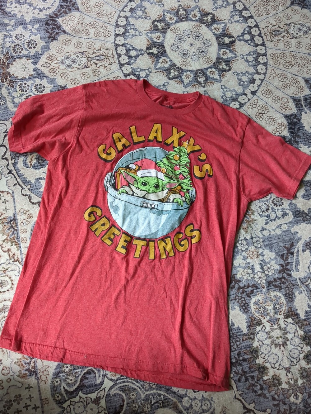 **3/$10** Men's Star Wars Holiday Shirt Size Large